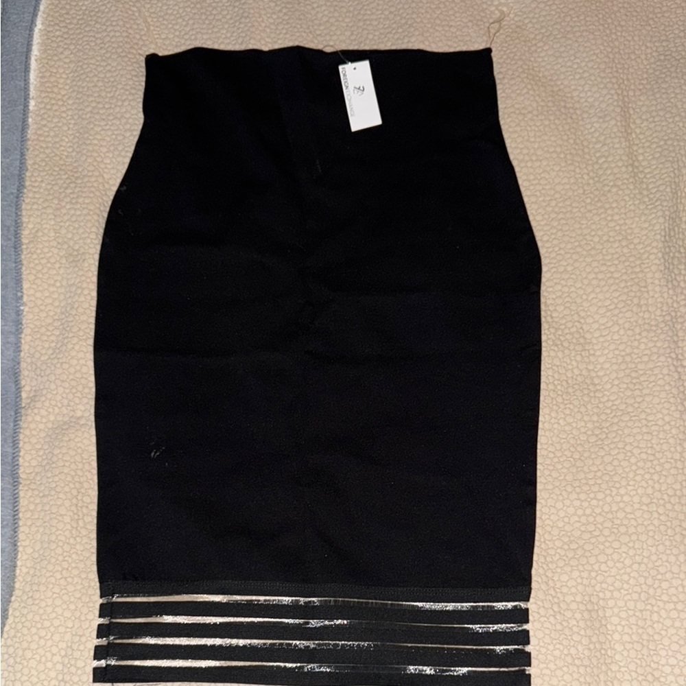 Foreign Exchange Black Pencil Skirt